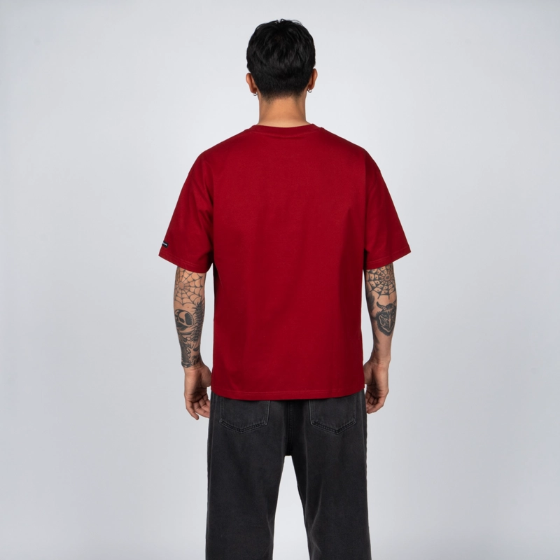 POLERA WHATUP FABRIC LOGO RED - 2