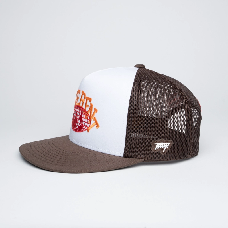JOCKEY WHATUP DIFERENT TRUCKER BROWN WHITE - 3