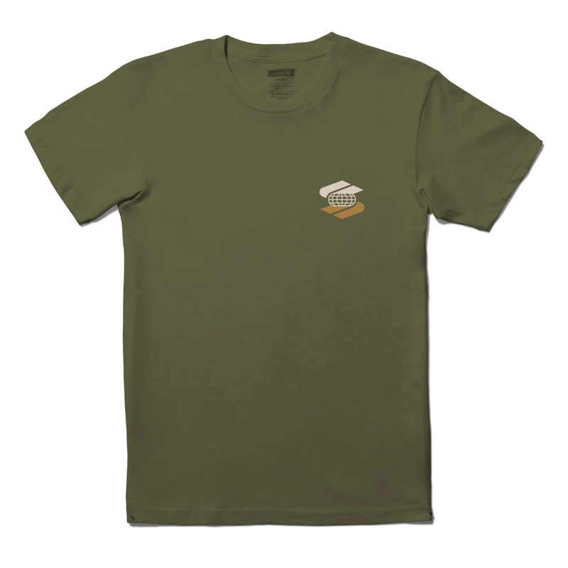 POLERA STANCE WORLDWIDE OLIVE - 1