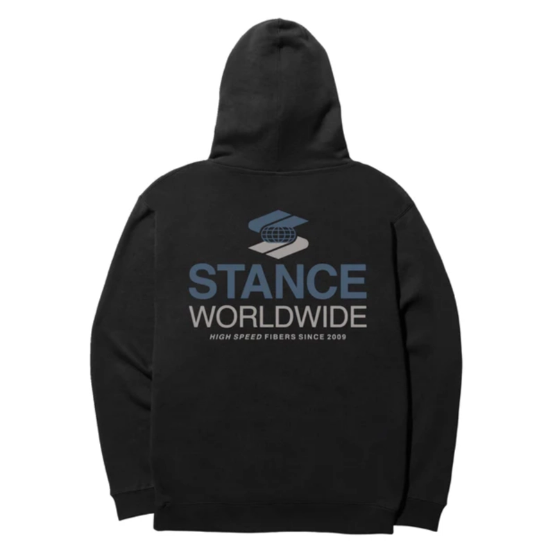 POLERON HOODIE WORLDWIDE BLACK - 2