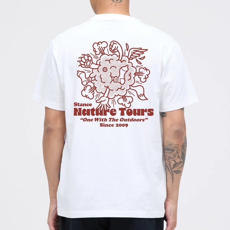 POLERA STANCE OUTDOORS WHITE - 2