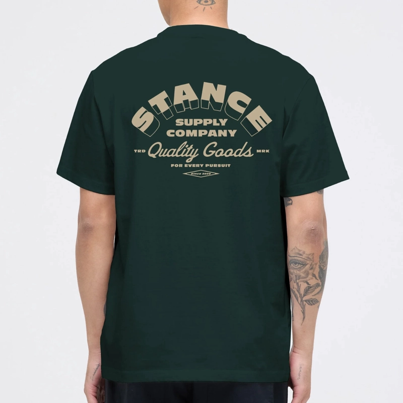 POLERA STANCE OUTFITTERS PINE - 2