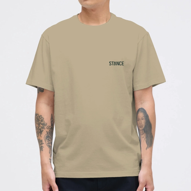 POLERA STANCE MOUNTAIN KHAKI - 1