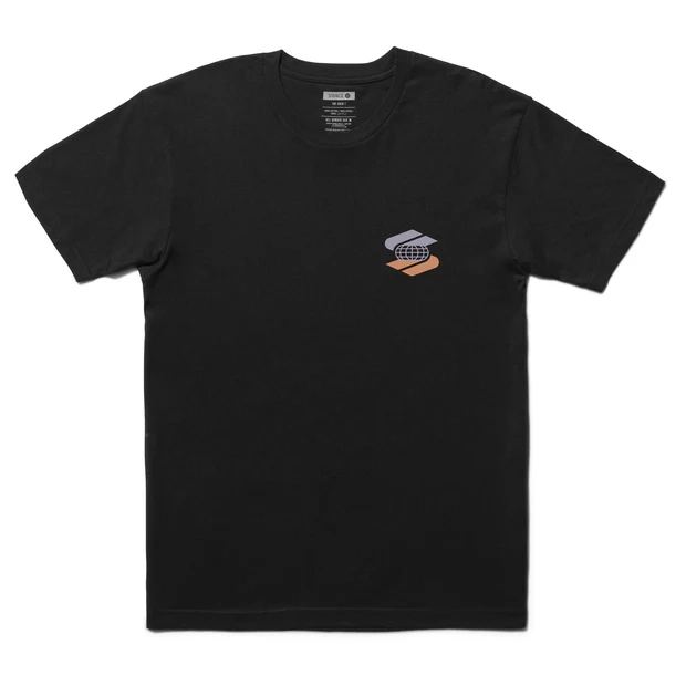 POLERA STANCE WORLDWIDE BLACK - 1