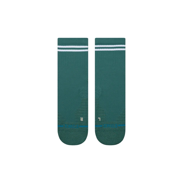 STANCE SOCKS LINED UP MID QUARTER TEAL - 2