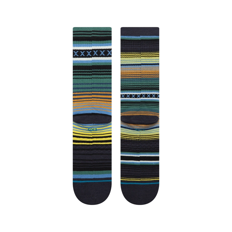 STANCE SOCKS CURREN CREW DEEP TEAL - 3