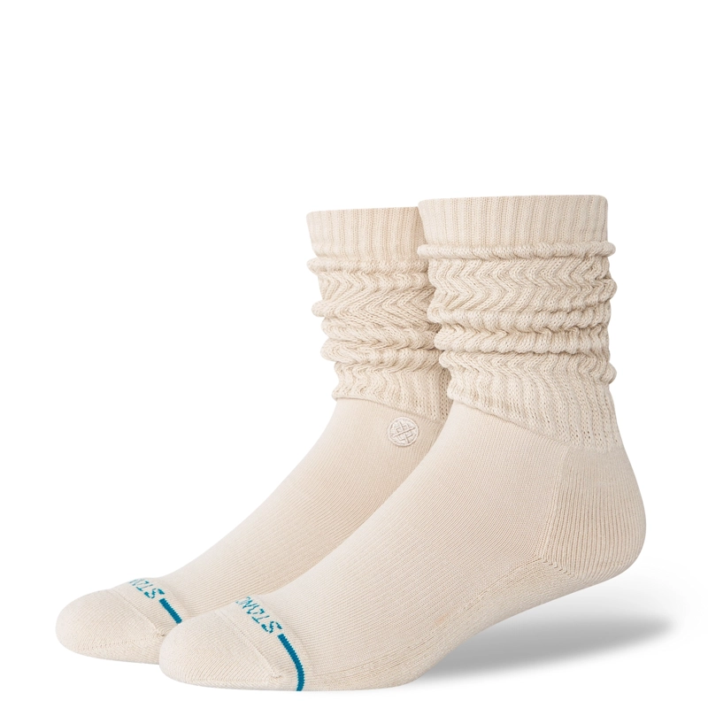 STANCE SOCKS WOMEN ICON SLOUCH CREW OATMEAL - 4