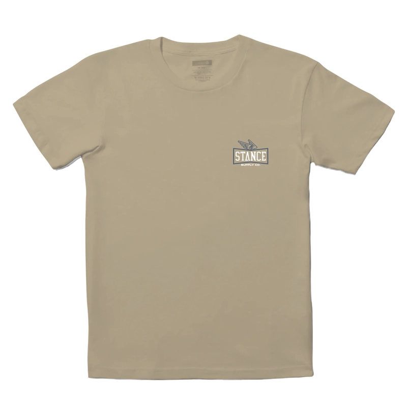 POLERA STANCE WINGED KHAKI - 1