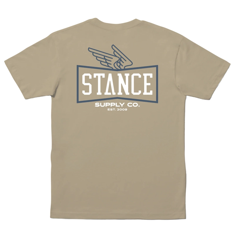 POLERA STANCE WINGED KHAKI - 2
