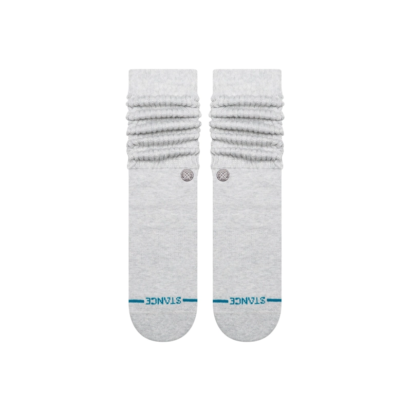 STANCE SOCKS WOMEN ICON SLOUCH CREW HEATHER GREY - 2