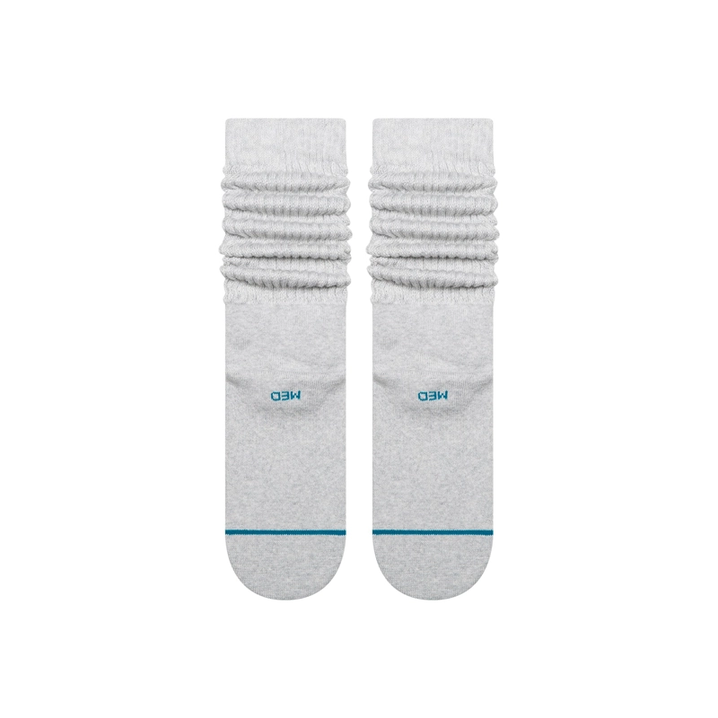 STANCE SOCKS WOMEN ICON SLOUCH CREW HEATHER GREY - 3