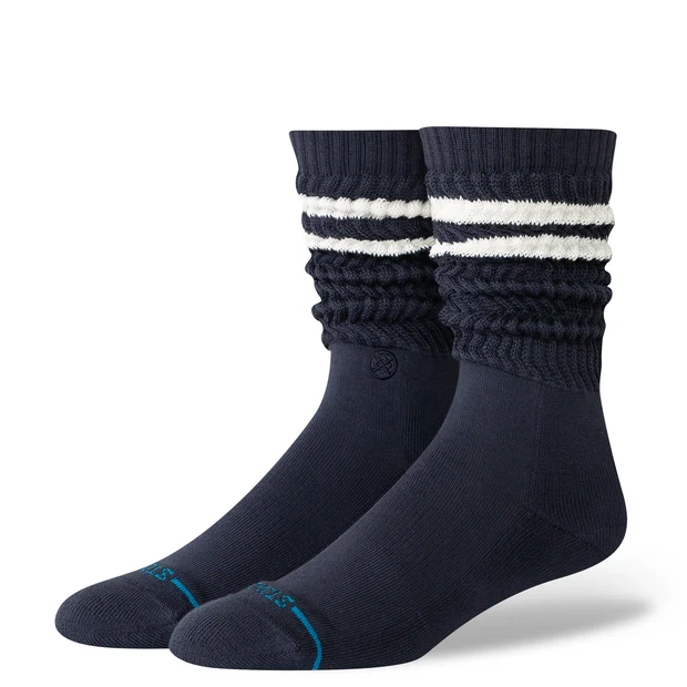 STANCE SOCKS STRIPE SLOUCH NAVY STRIPE - 2