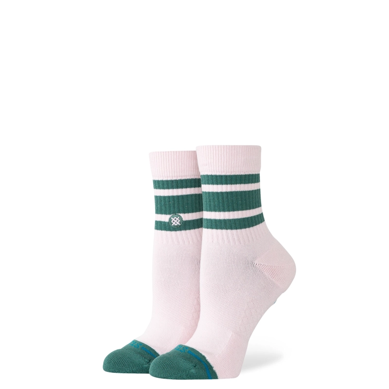STANCE SOCKS WOMEN BOYD QUARTER PINK - 1