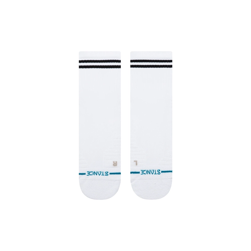STANCE SOCKS LINED UP MID QUARTER WHITE - 2