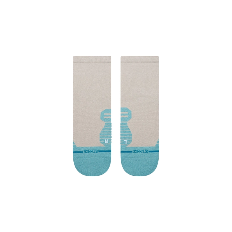 STANCE SOCKS TWO TONE LIGHT QUARTER LIGHT BLUE - 2