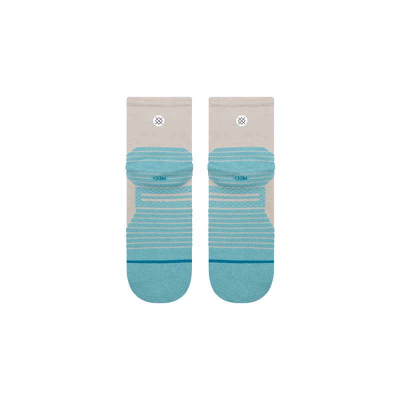STANCE SOCKS TWO TONE LIGHT QUARTER LIGHT BLUE - 3