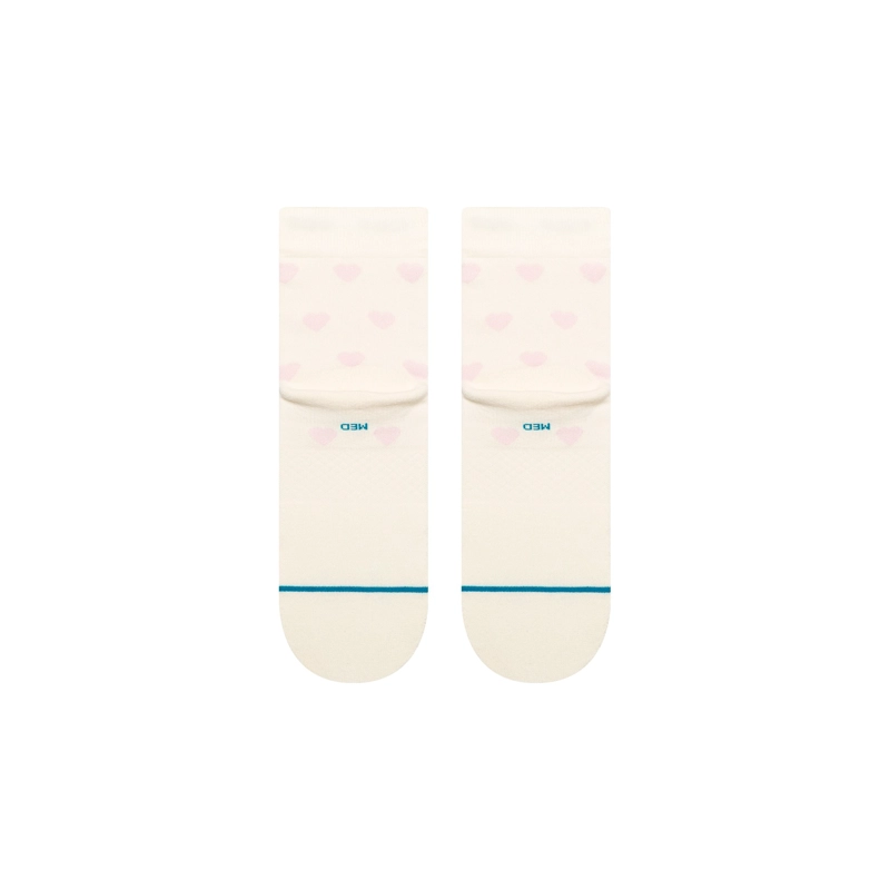 STANCE SOCKS WOMEN HEARTS LOWRIDER IVORY - 3