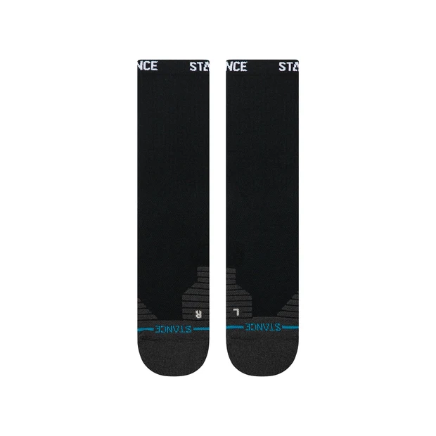 STANCE SOCKS GOLF RIBBED MID CREW BLACK - 2