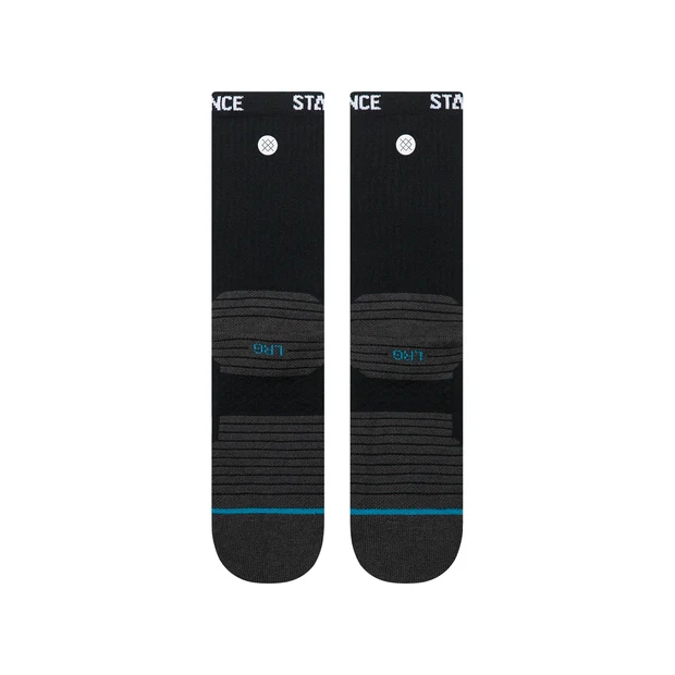 STANCE SOCKS GOLF RIBBED MID CREW BLACK - 3