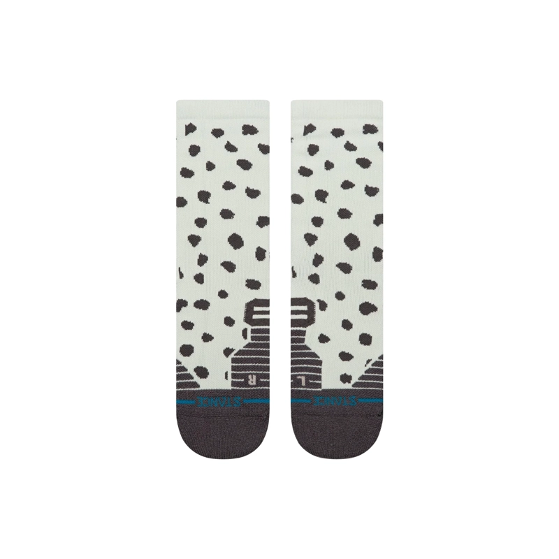 STANCE SOCKS LEOPARD MID CREW LIGHT BLUE - 2