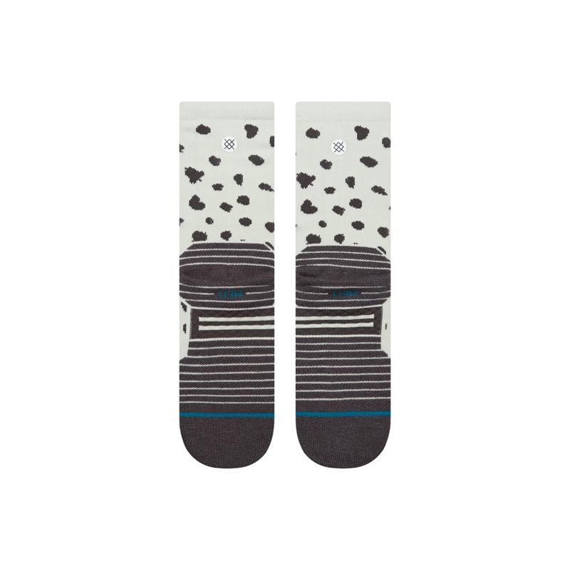 STANCE SOCKS LEOPARD MID CREW LIGHT BLUE - 3