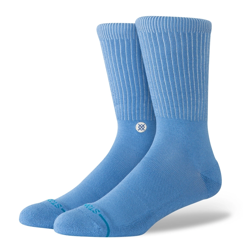 STANCE SOCKS ICON POP CREW CAPRI BLUE - 1