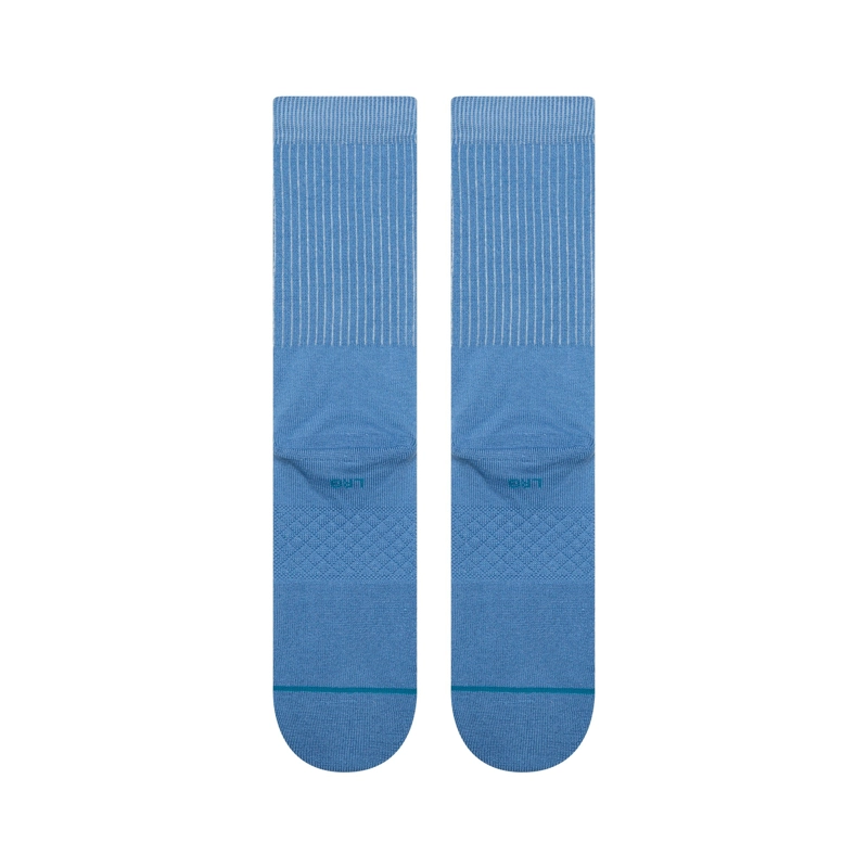 STANCE SOCKS ICON POP CREW CAPRI BLUE - 3