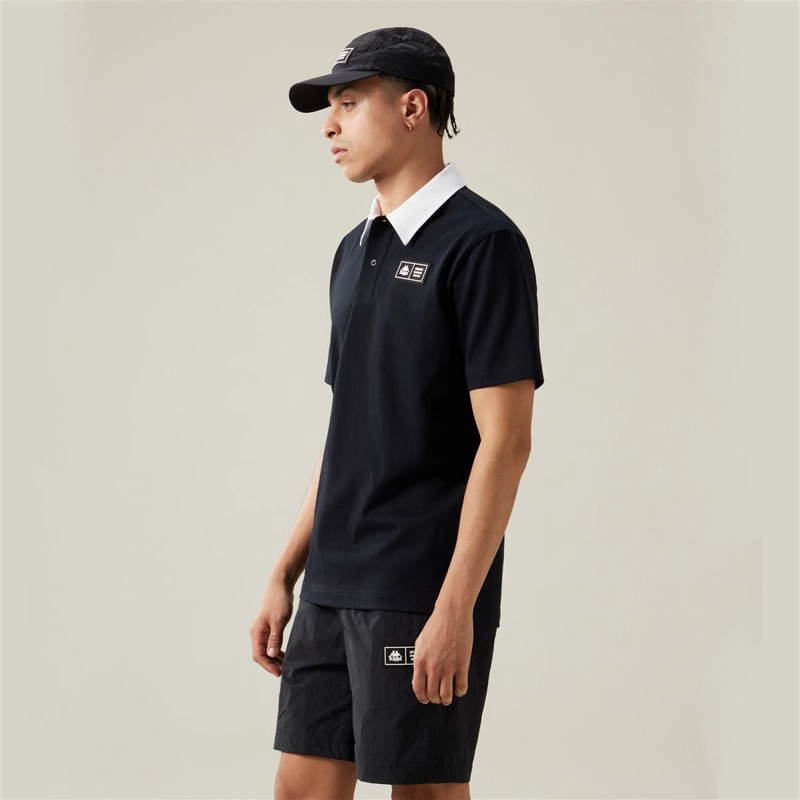 POLERA KAPPA NILDE BLACK WHITE - 2
