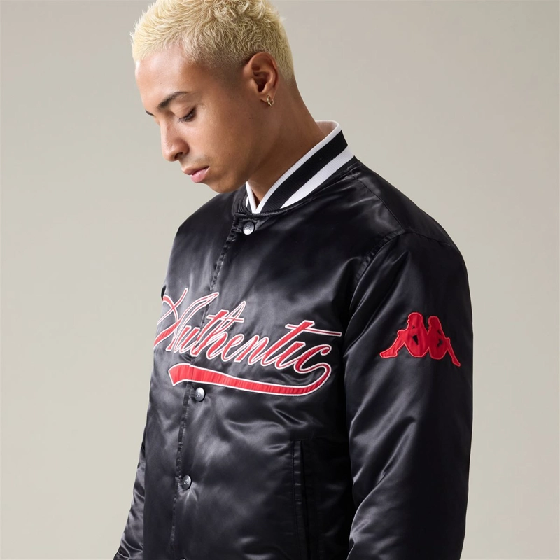 CHAQUETA KAPPA AUTHENTIC OLAO BLACK RACING - 1