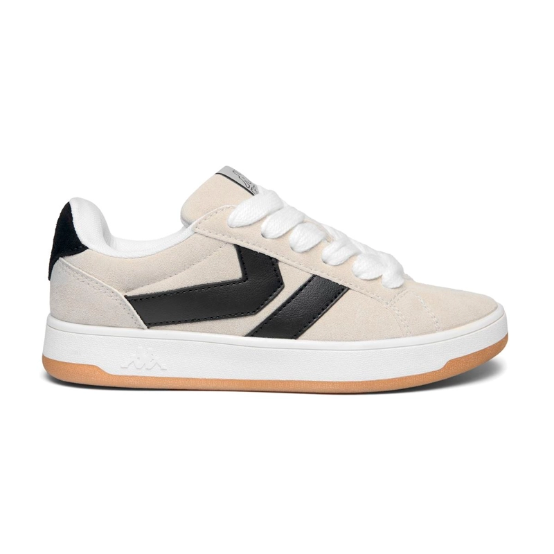 ZAPATILLA LOGO KAPPA MARLON WHITE TOFU BLACK - 1