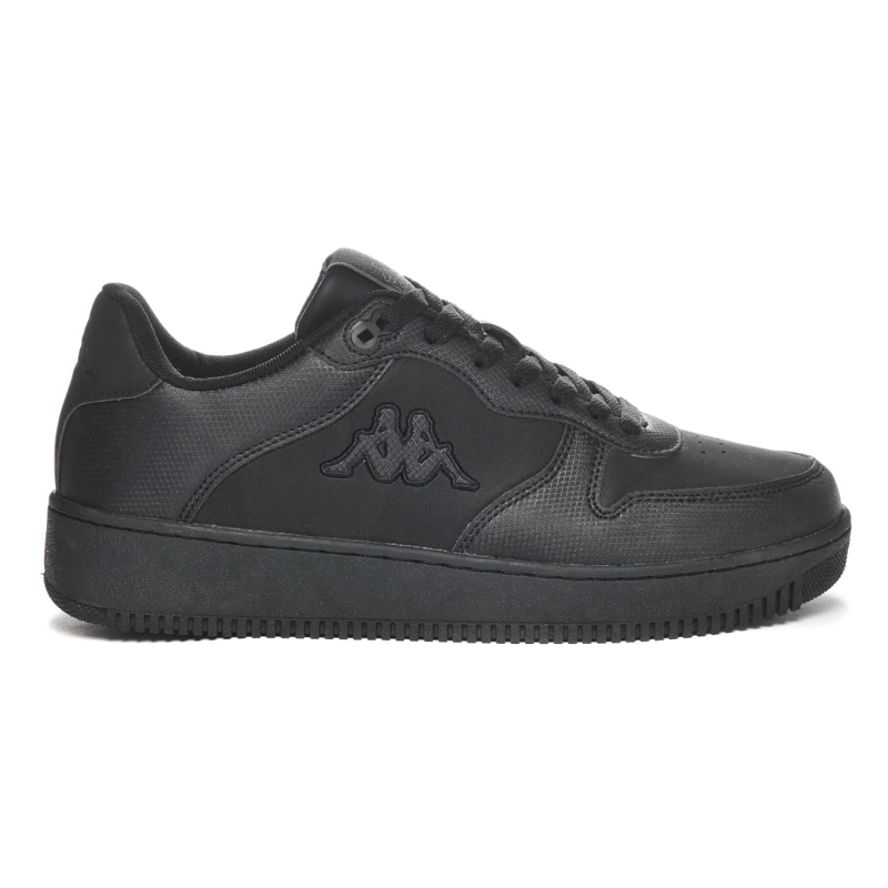 ZAPATILLA LOGO KAPPA MASERTA BLACK GREY CHARCOAL - 1