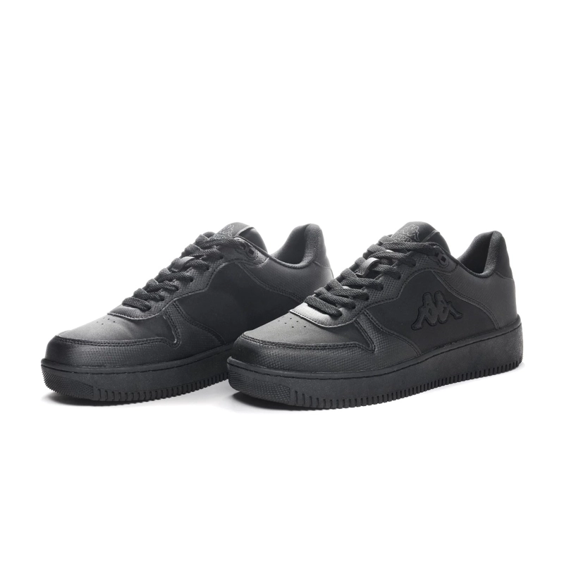 ZAPATILLA LOGO KAPPA MASERTA BLACK GREY CHARCOAL - 3