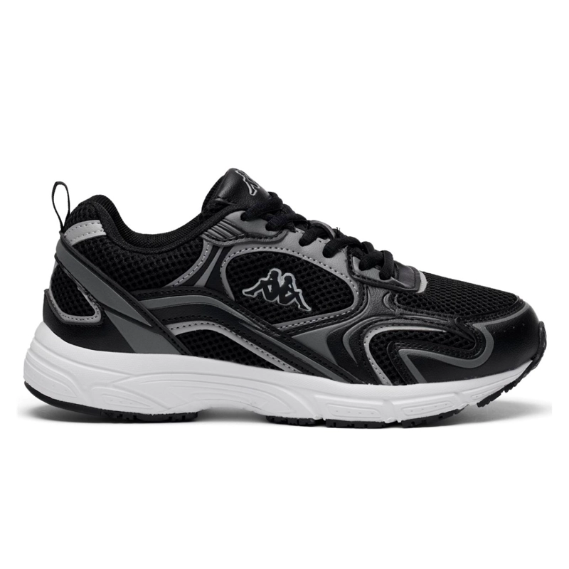 ZAPATILLA LOGO KAPPA MYGIDO BLACK GREY BISE - 1