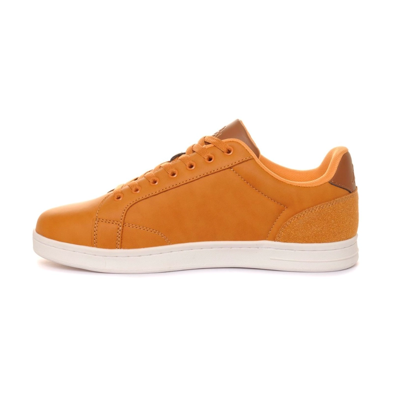 ZAPATILLA LOGO KAPPA TANGO YEL TAN BROWN - 4