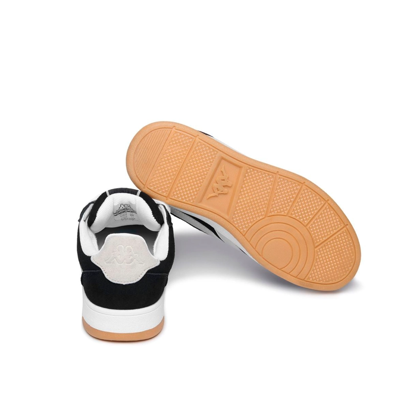 ZAPATILLA LOGO KAPPA MARLON BLACK WHITE - 3