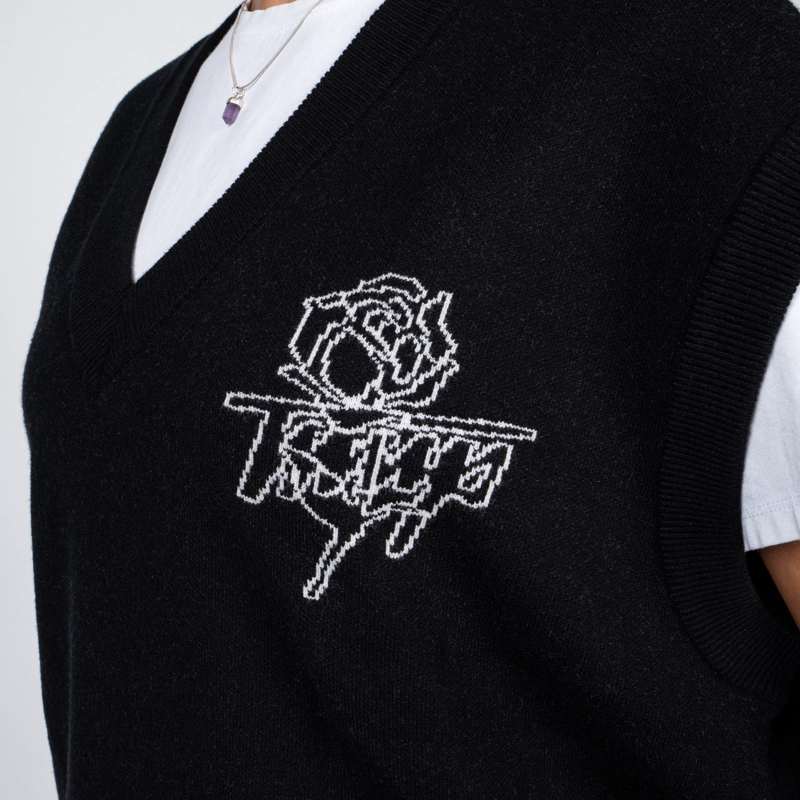SWEATER WHATUP BLACK ROSE - 3