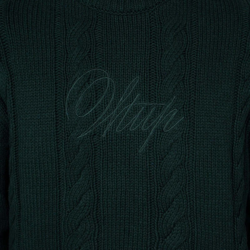 SWEATER WHATUP DARK GREEN - 4