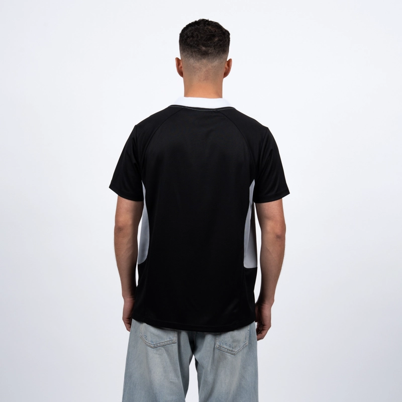 POLERA KAPPA MEN BLACK GREY WHITE - 2