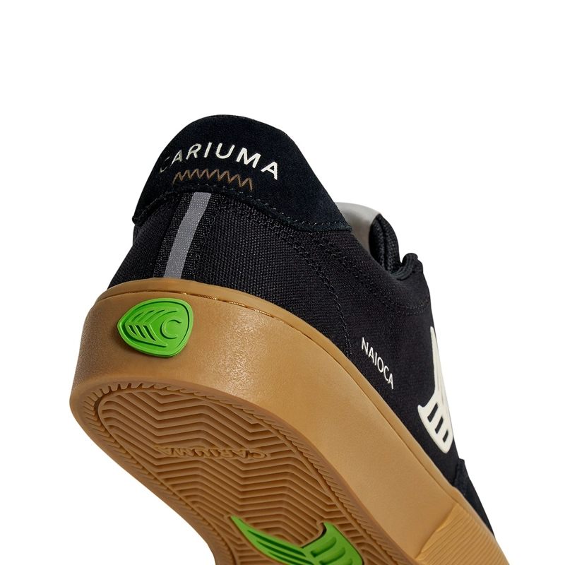 ZAPATILLA CARIUMA MEN NAIOCA PRO SUEDE GUM BLACK IVO - 4