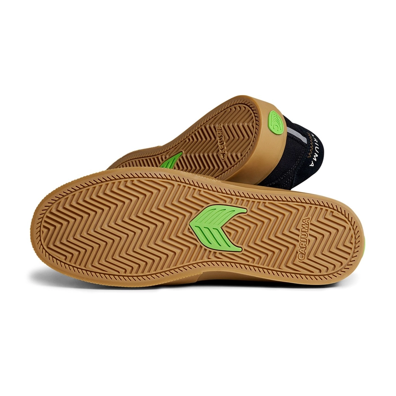 ZAPATILLA CARIUMA MEN NAIOCA PRO SUEDE GUM BLACK IVO - 5