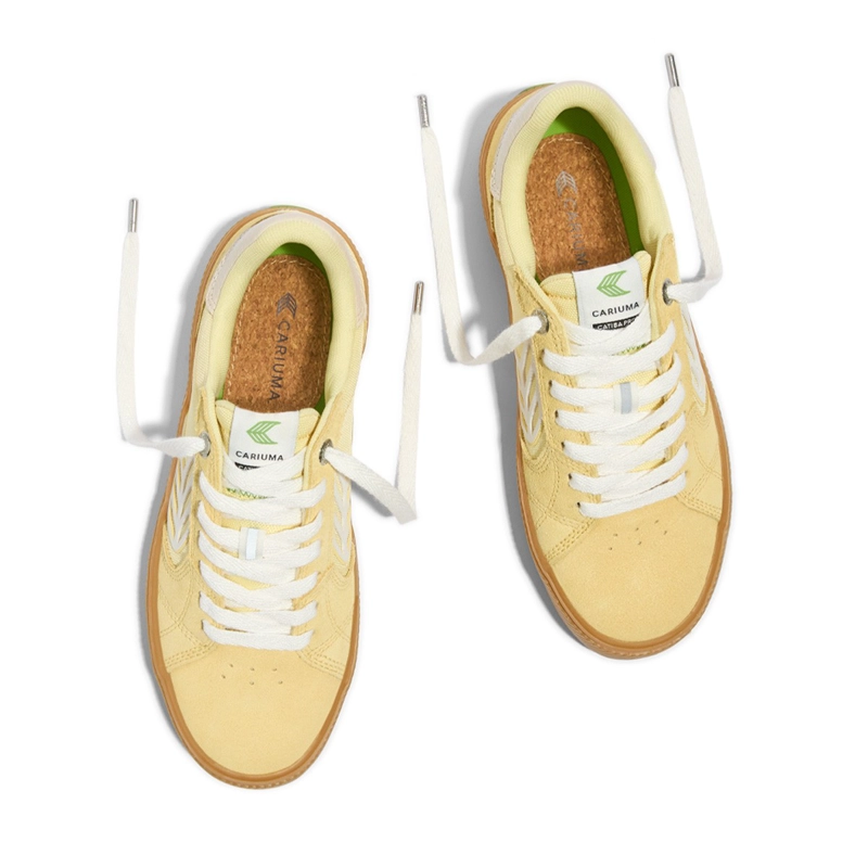 ZAPATILLA CARIUMA WOMEN CATIBA PRO 2.0 SUEDE CITRUS YELLOW - 3