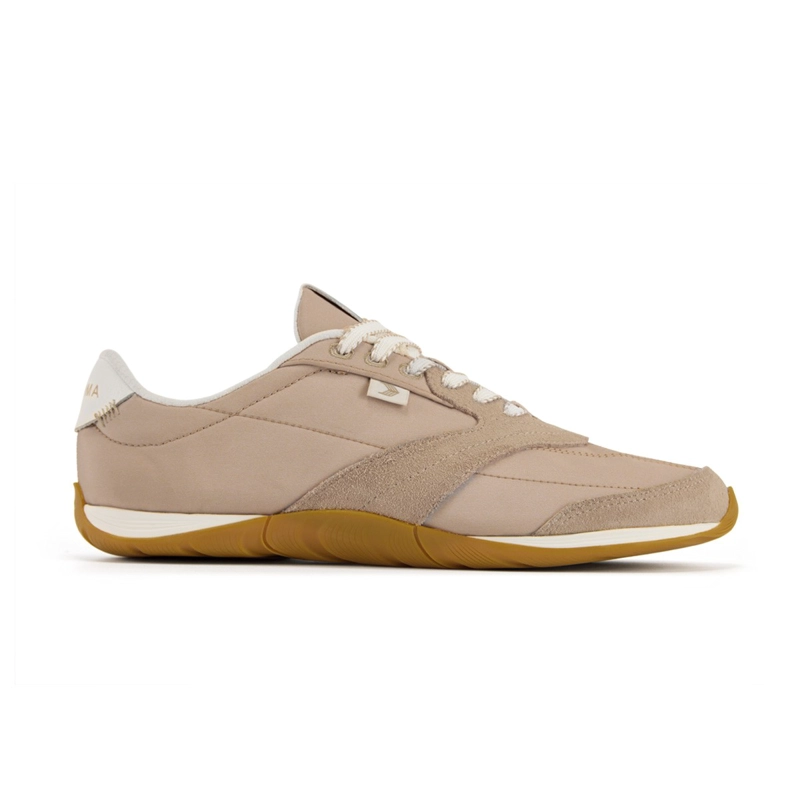 ZAPATILLA CARIUMA WOMEN SUTAI NYLON SUEDE GUM DESERT TAUPE - 1