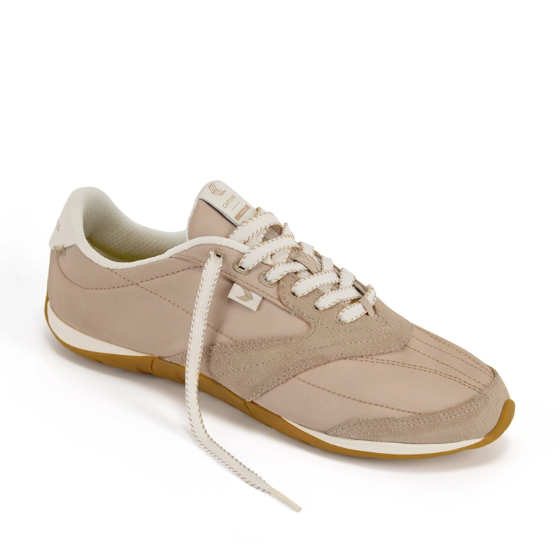 ZAPATILLA CARIUMA WOMEN SUTAI NYLON SUEDE GUM DESERT TAUPE - 2