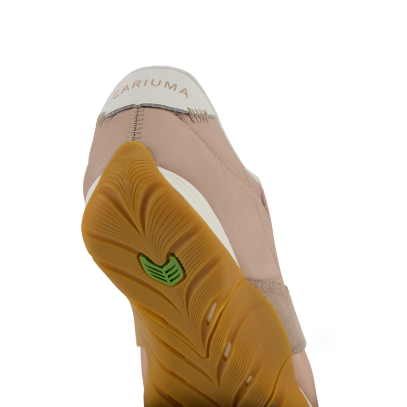 ZAPATILLA CARIUMA WOMEN SUTAI NYLON SUEDE GUM DESERT TAUPE - 4