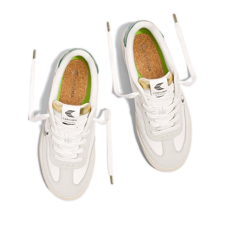 ZAPATILLA CARIUMA UNISEX TOCA SOFT GRAIN WARM WHITE GREEN - 3