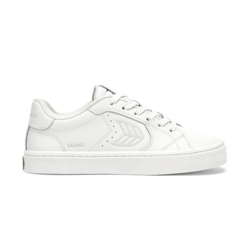 ZAPATILLA CARIUMA UNISEX SALVAS LEATHER WHITE - 1