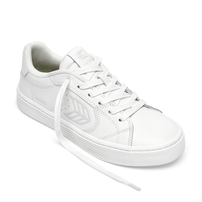 ZAPATILLA CARIUMA UNISEX SALVAS LEATHER WHITE - 2