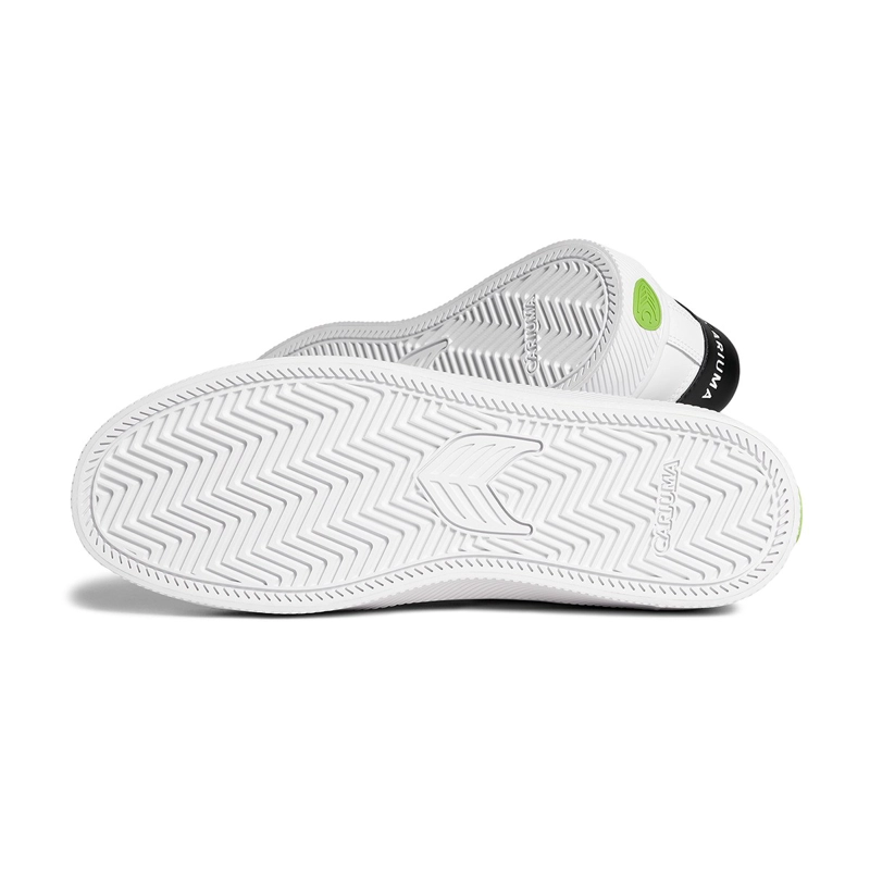 ZAPATILLA CARIUMA UNISEX SALVAS LEATHER WHITE BLACK - 5