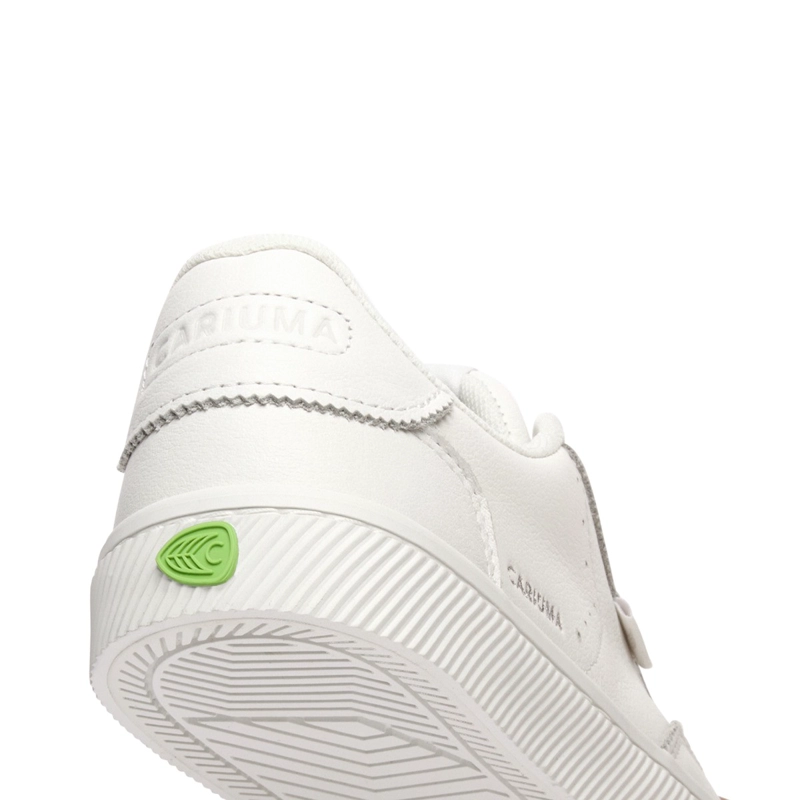 ZAPATILLA CARIUMA UNISEX TOCA SOFT GRAIN LEATHER WHITE - 4