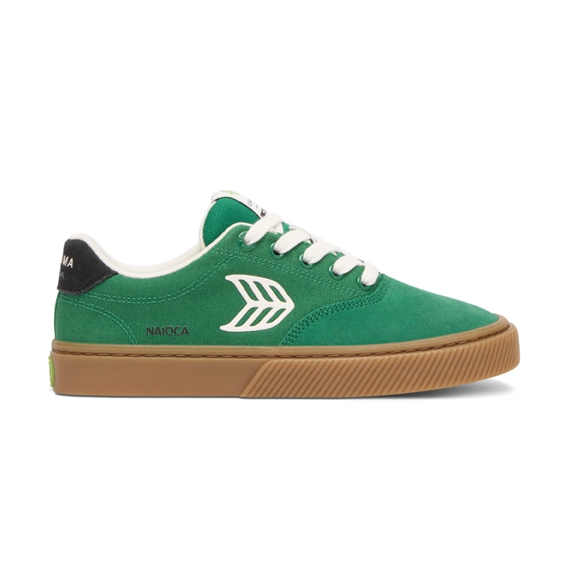ZAPATILLA CARIUMA MEN NAIOCA PRO SUEDE LUSH GREEN - 1